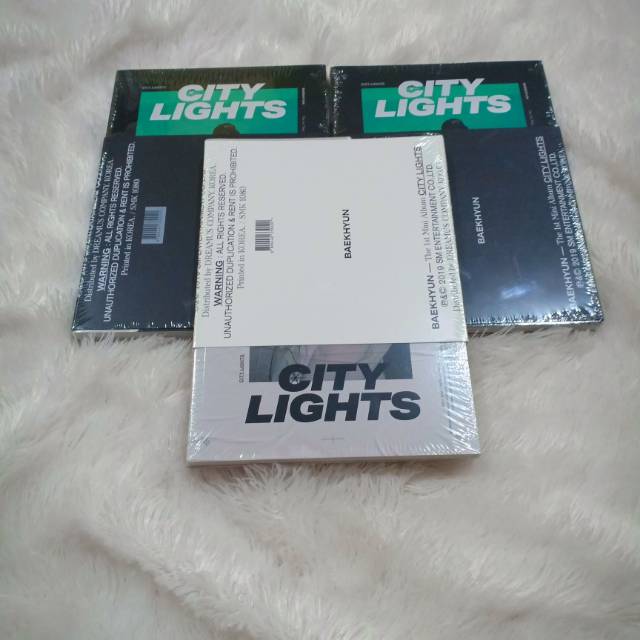 Album Baekhyun - CITY LIGHT (SISA PC ONLY)