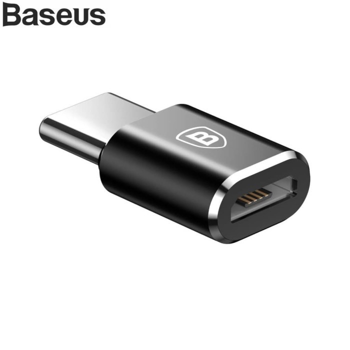 Baseus Android Otg Type C / Micro Usb Converter Plug