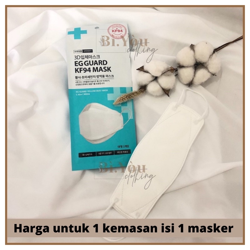 [isi 1] Masker KF94 EG Guard Original Mask Made in Korea