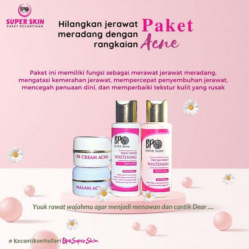 BPO SUPER SKIN | PAKET ACNE