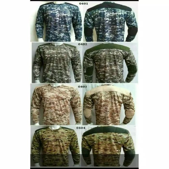 KAOS BAJU LORENG DECKER LENGAN PANJANG