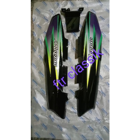 Cover Bodi Belakang Suzuki Shogun Kebo Shogun kebo tahun 2000 Set stiker