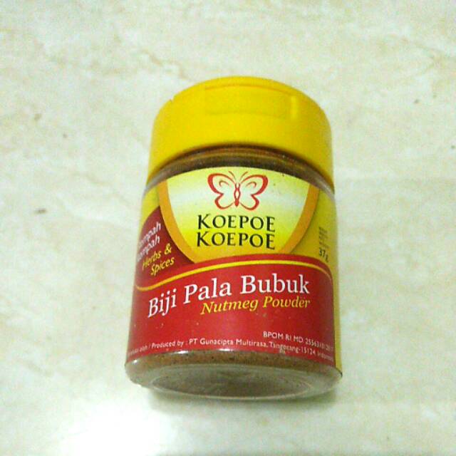 

Biji Pala Bubuk 37gr Koepoe