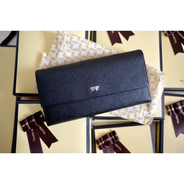 "[ORIGINAL] Dompet Wanita Braun Buffel Original Oaxaca 301 Black"