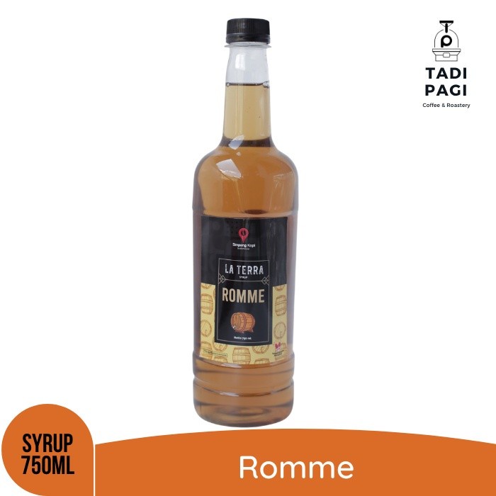 

Syrup Romme Sirup Rum La Terra