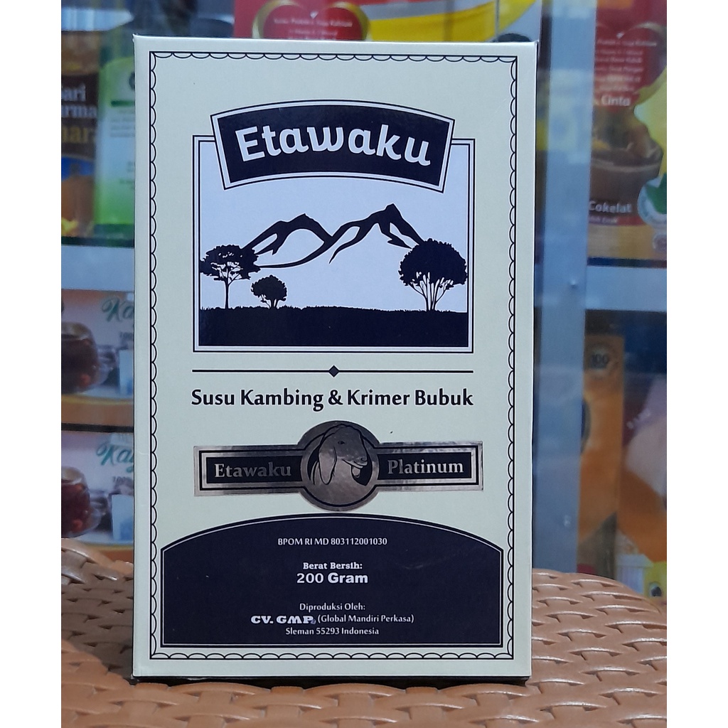 

ETAWAKU PLATINUM / SUSU KAMBING ETAWA / ETAWAKU 200g / SUSU KAMBING PREMIUM