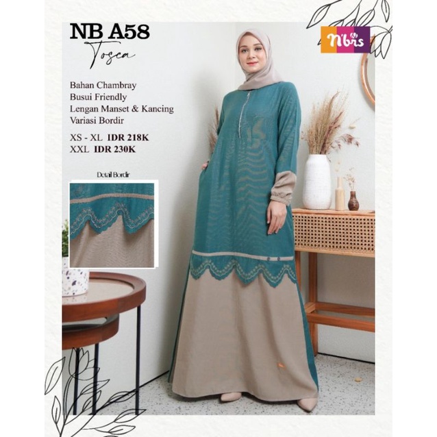 NIBRAS NB A58 GAMIS DEWASA