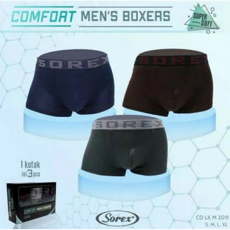 Celana dalam boxer pria Sorex M 2011