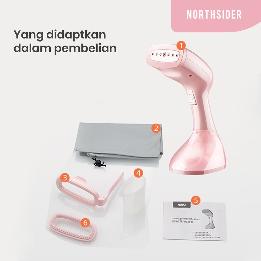 KONKA GARMENT STEAMER HANDHELD | SETRIKA UAP - KZ-G418B(WE)