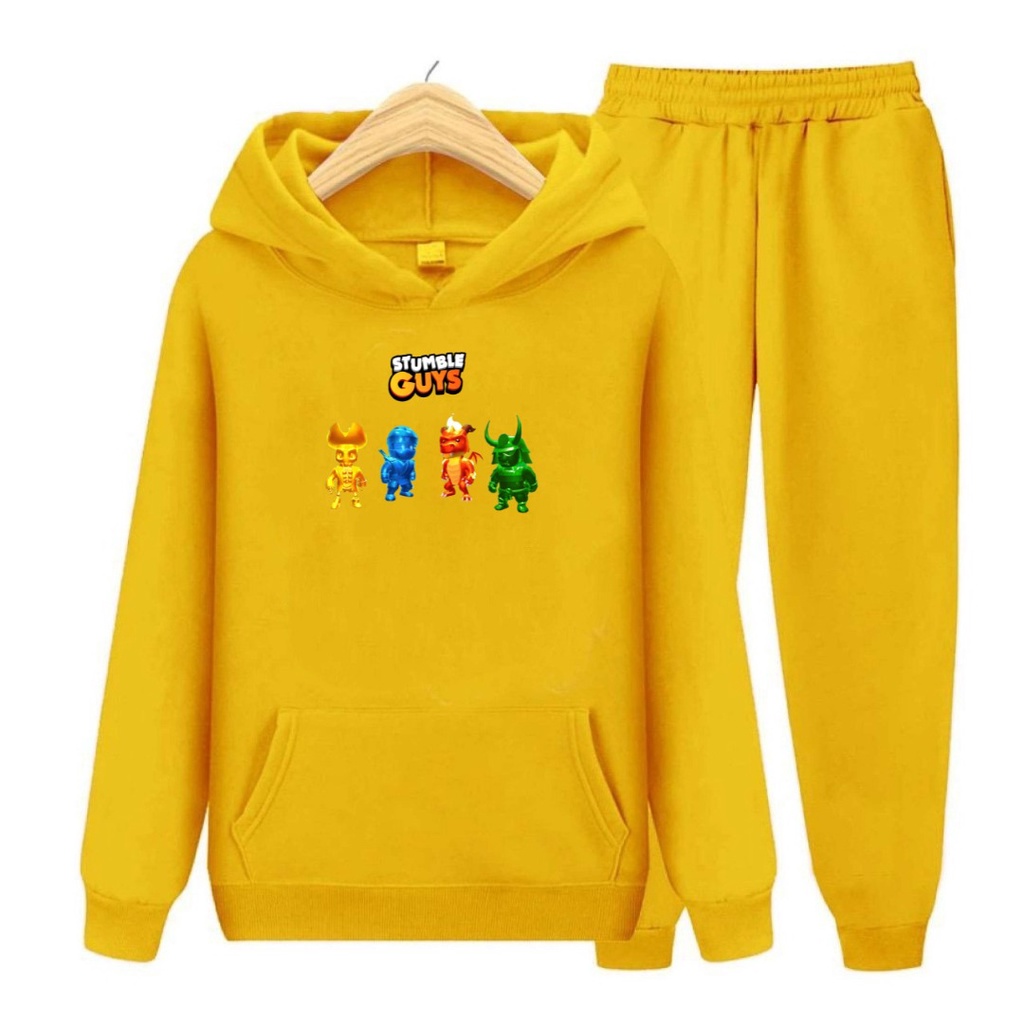 Setelan Sweater Anak STUMBEL 04 /Baju Sweater Hoodie Anak-Dewasa