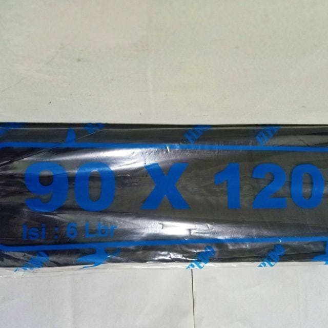 Plastik Sampah Hitam. 90 x 120