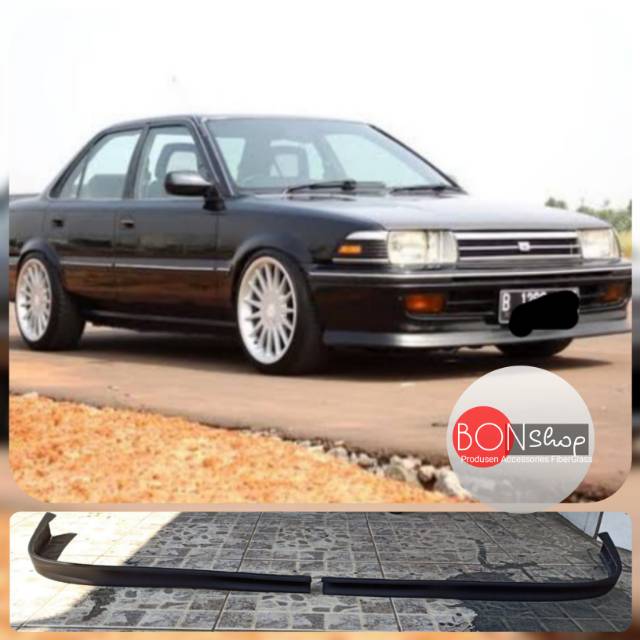 Lips Wingler Spliter Sayap Front Bumper Bemper Corolla twincam gen2