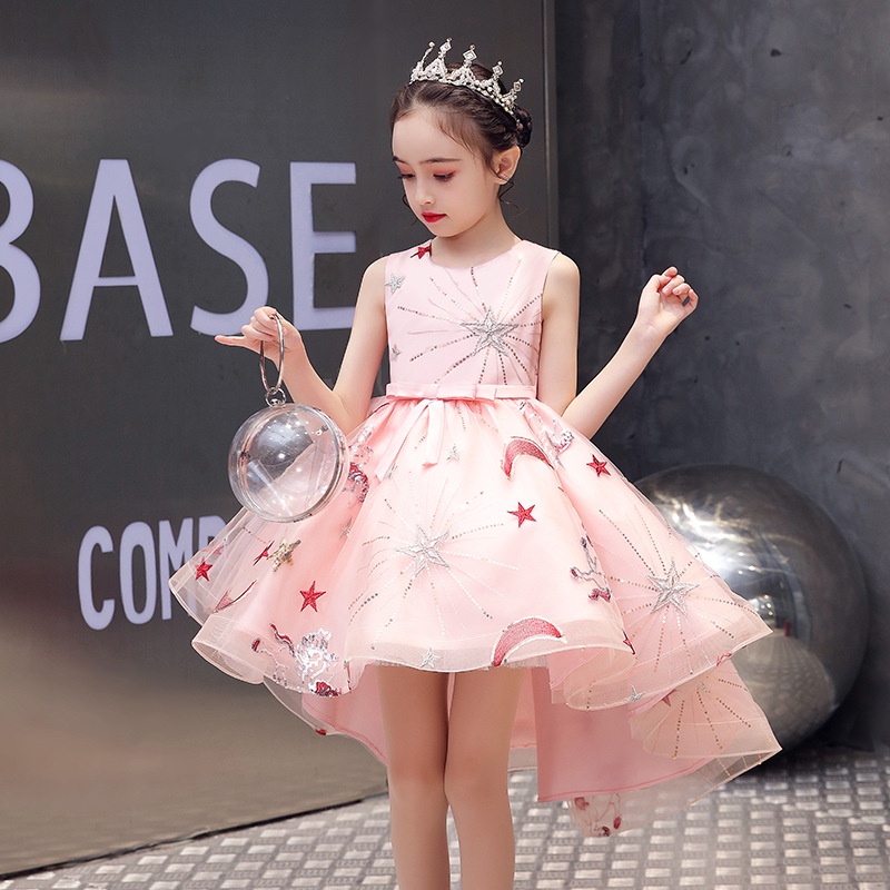 Gorgeous Penjualan Panas Unicorn Gaun Putri Anak Perempuan Gaun Party Unicorn Dress Anak Perempuan