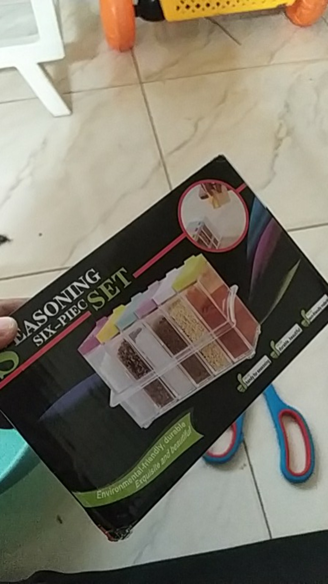 Tempat Bumbu Dapur 6in1