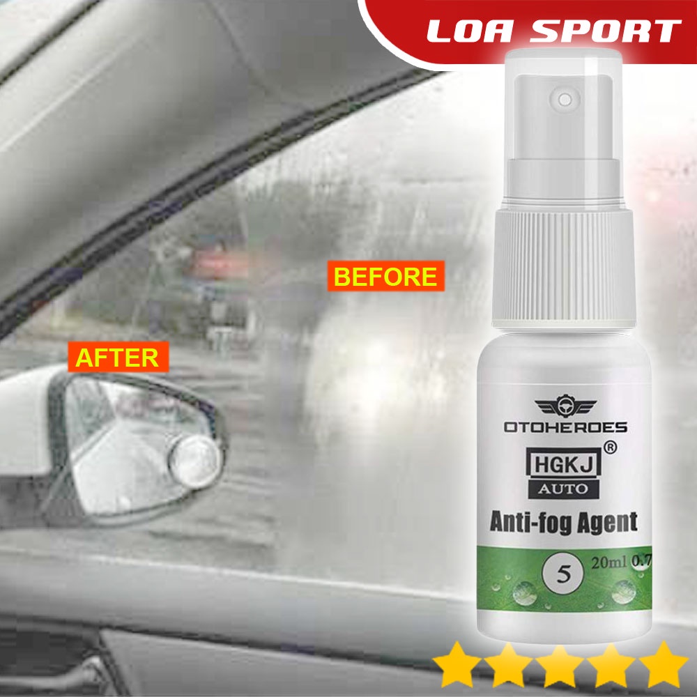 Cairan Anti Fog Kabut Embun Kaca Mobil HGKJ-5 20ml
