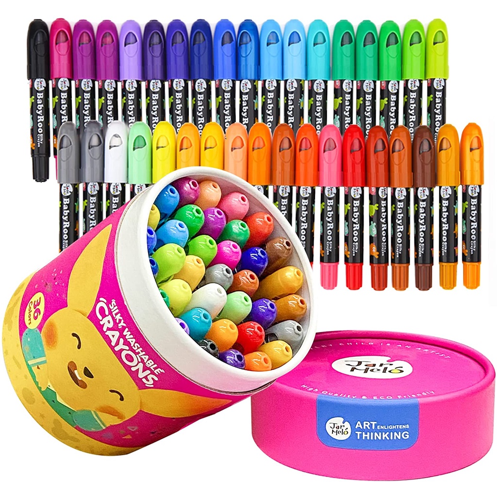 

RB JAR MELO SILKY WASHABLE CRAYON CRAYON ANAK BISA CUCI