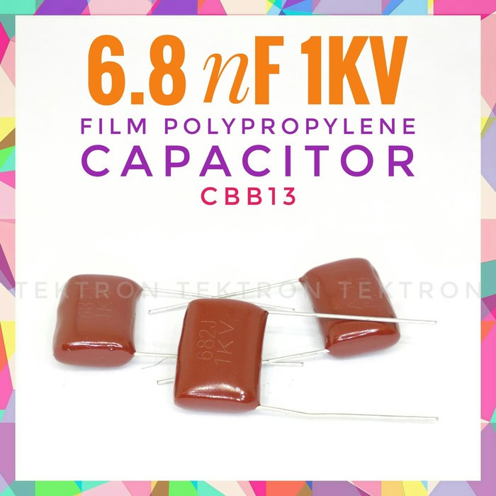 682 6.8nF 1KV CBB21 Film Metalized Polypropylene Film 1000v