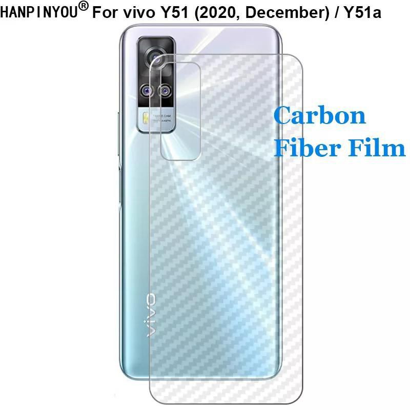 Skin Carbon VIVO Y21 Y21S Y21T Y21A Y31 Y33S Y33T Y51A Y53S Y51 S1 S1 PRO 2020 2021 antigores belakang Garskin Sticker