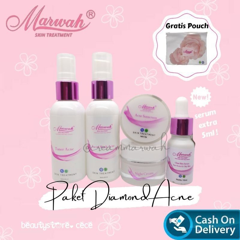 MARWAH - Diamond acne | Cream marwah paket diamond acne