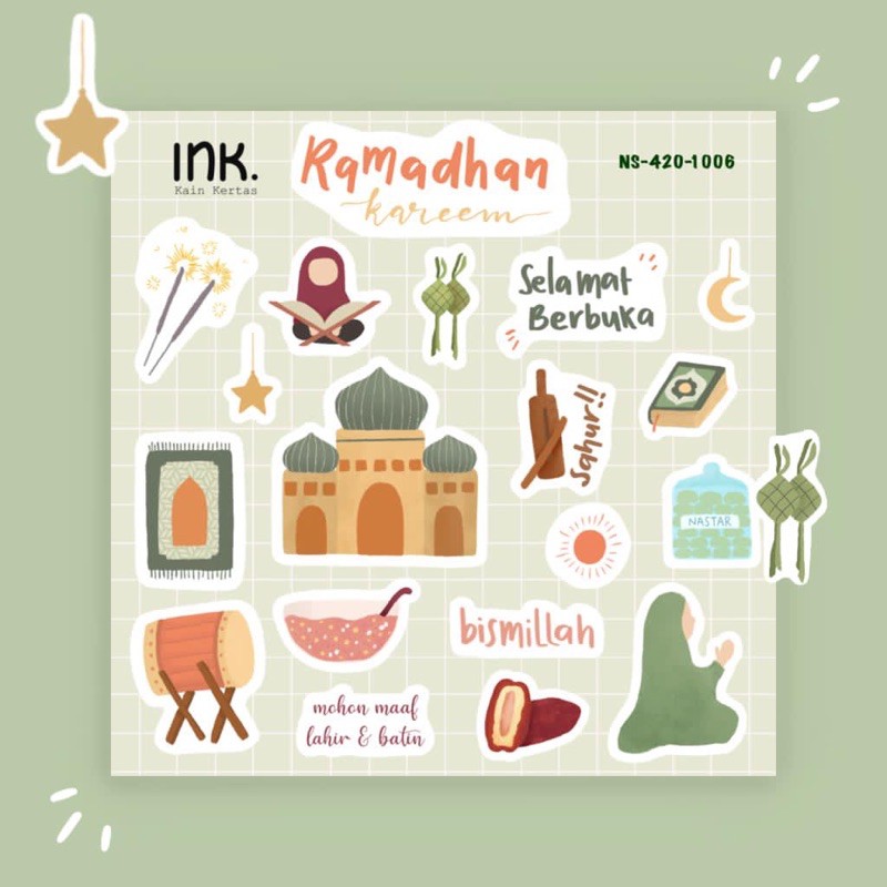

Ramadhan Edition Sticker - Stiker Edisi Ramadhan (NS-420-1006)