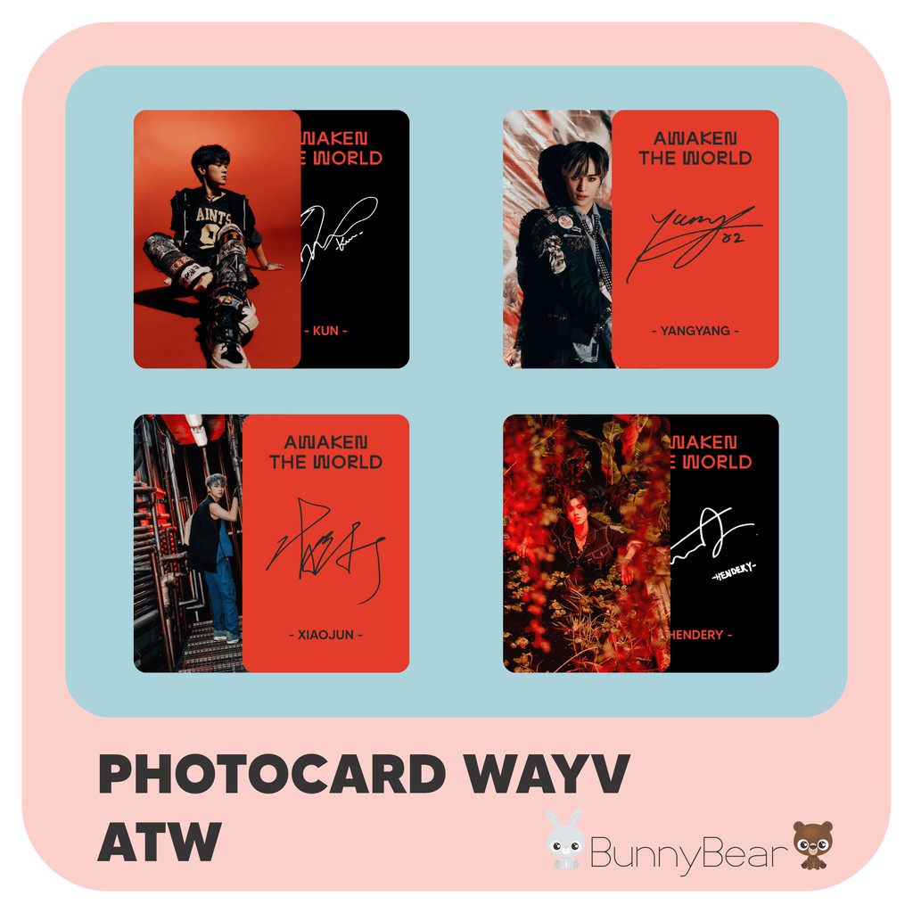 Photocard WAYV - Awaken The World
