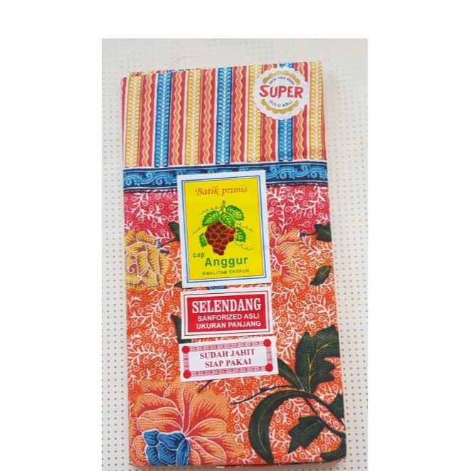 Selendang Gendongan Batik Anggur Hijau gendongan bayi balita dan anak baru lahir