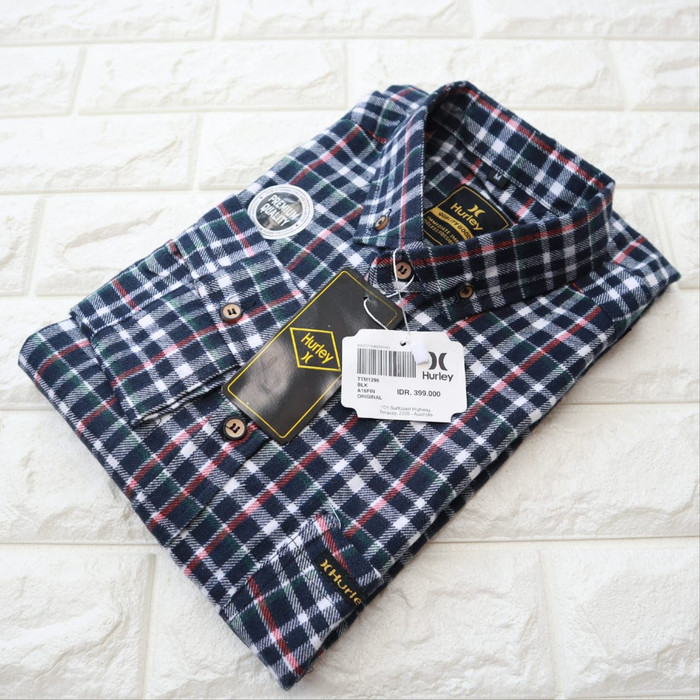 Kemeja Pria Lengan Panjang Premium Terbaru Hem Cowok Casual Baju Atasan kemeja kotak2 flanel slim