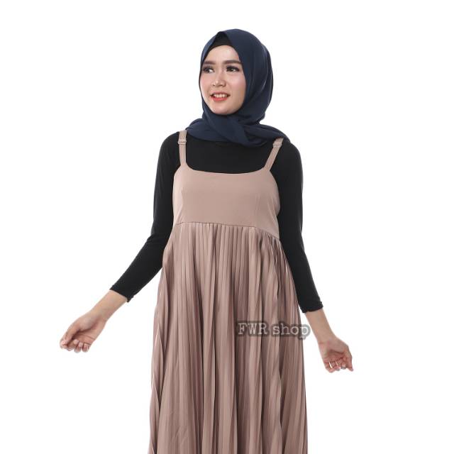 FWR - Overall Polos Plisket resleting belakang 270