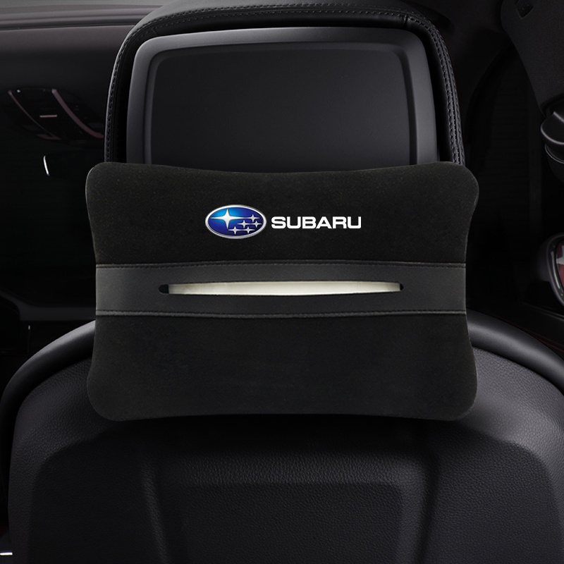 Tas Penyimpanan Tisu Bahan Kulit Suede Untuk Sun Visor Mobil Subaru Impreza WRX STI GDA GDB Forester Liberty