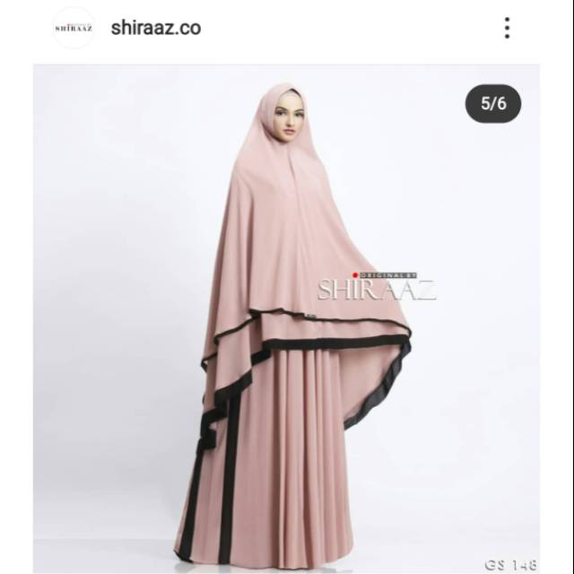 Preloved gamis syari Shiraaz