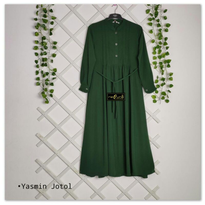 Gamis Yasmin Wolfis Rizquna Hijab size XL