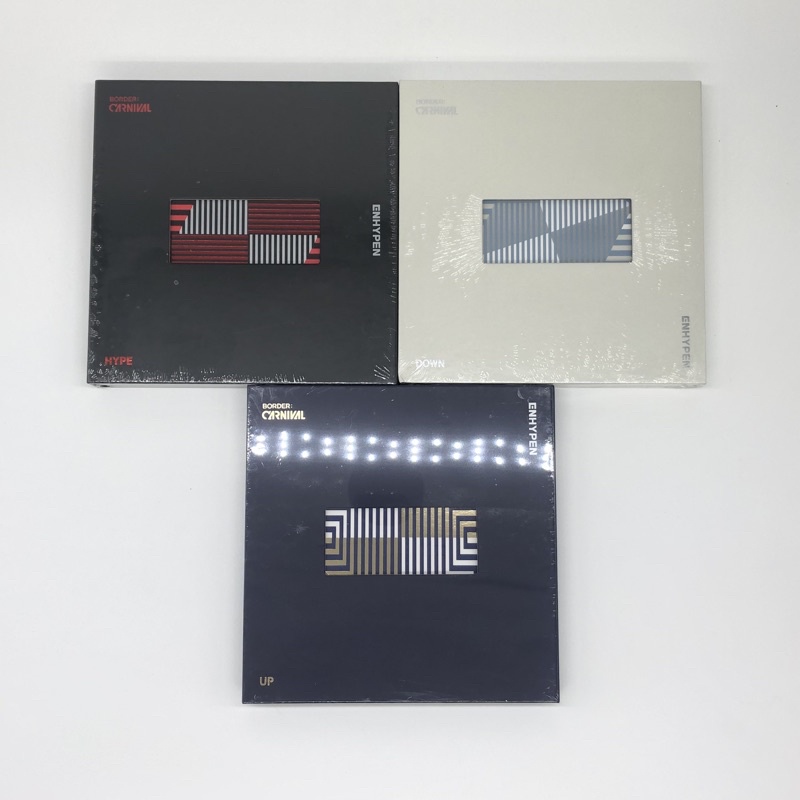 READY STOCK ENHYPEN BORDER CARNIVAL WEVERSE SEALED