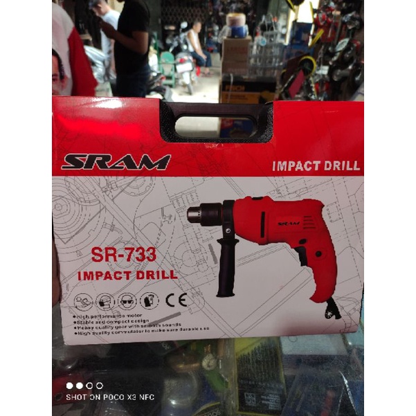 bor beton set SRAM 13mm/bor koper set komplit 13m SRAM SR 733