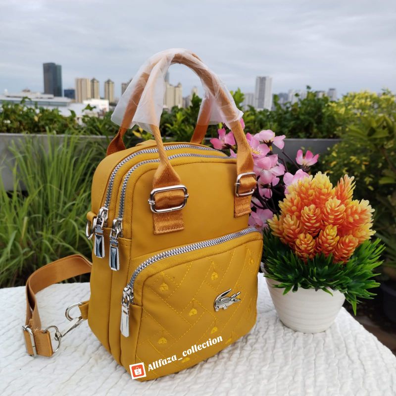 Allfaza,TasWanita Ransel mini 3in1 kekinian