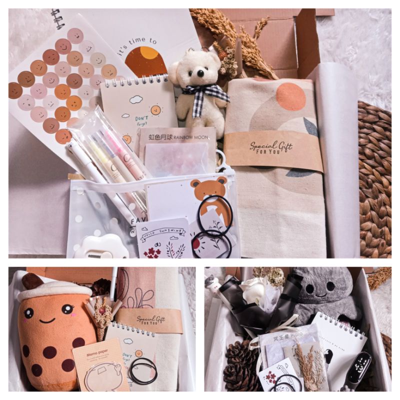 

Gift Hampers Stationery | Totebag | DIY | Boneka Boba | Boneka Octopus