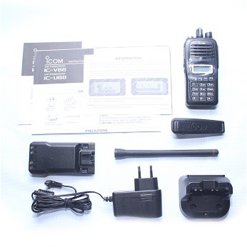 HT ICOM V88 Single band (VHF) anti air Garansi 1 Tahun Walkie talkie | IC-V88 Singleband VHF 135-174MHz tahan hujan | Icom V 88 handy talky Radio