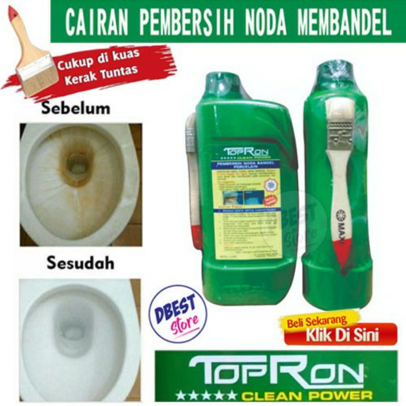 Jual Topron Pembersih Kerak Kamar Mandi Shopee Indonesia