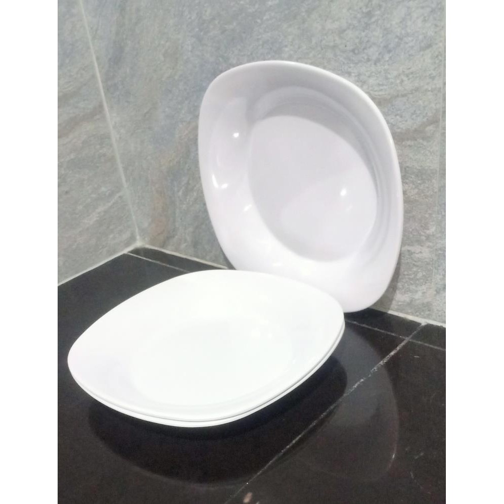 PIRING KOTAK CEKUNG MELAMINE WARE SINGA SINGI STANDAR SNI