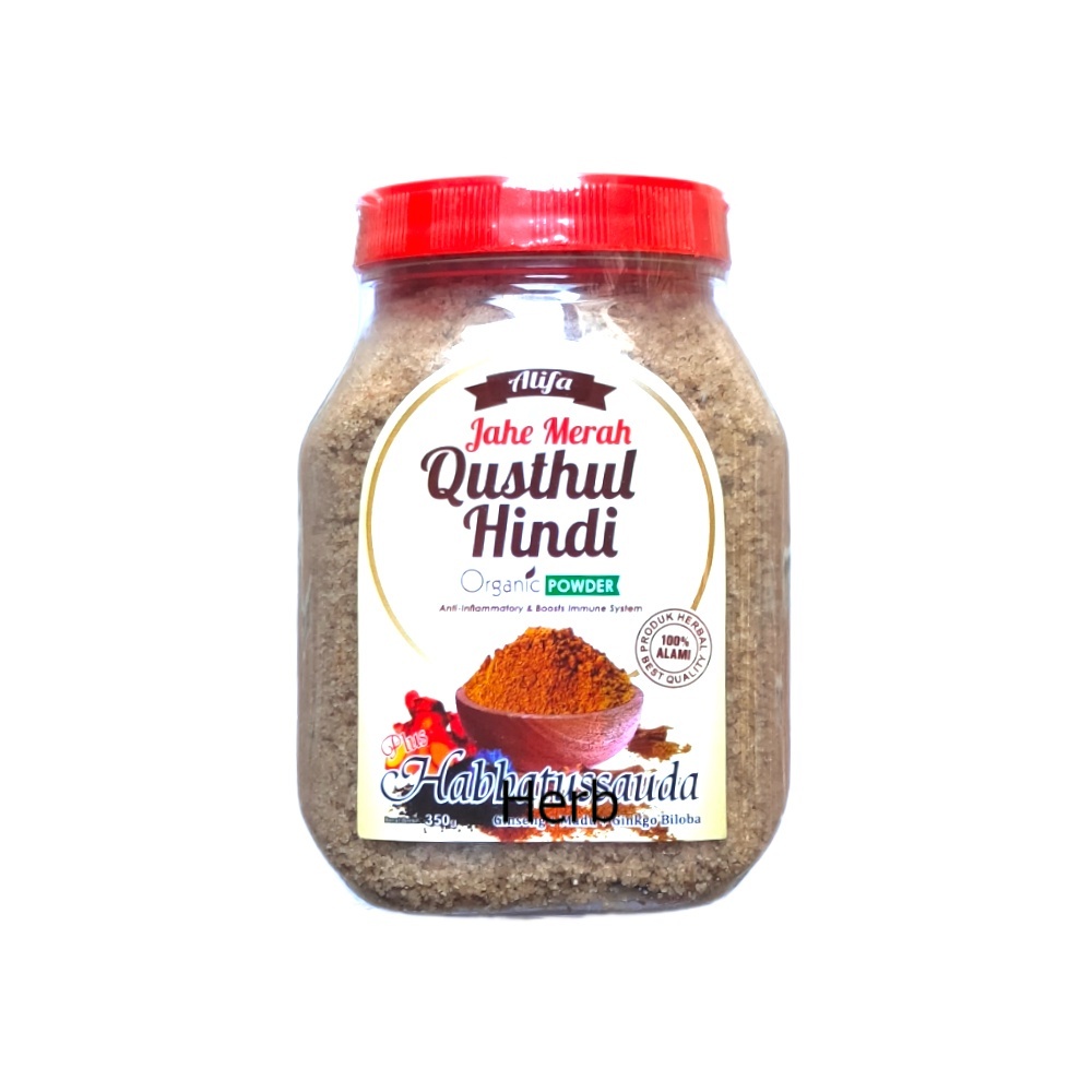 

Jahe merah super qusthul hindi plus habbatussauda instant 330gr - Alifa