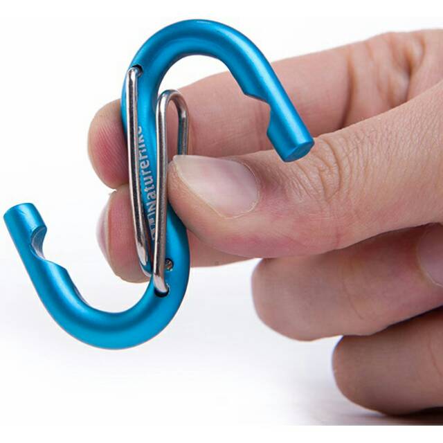Naturehike Carabiner quickdraw type S Buckle hanging aluminum alloy survival kit