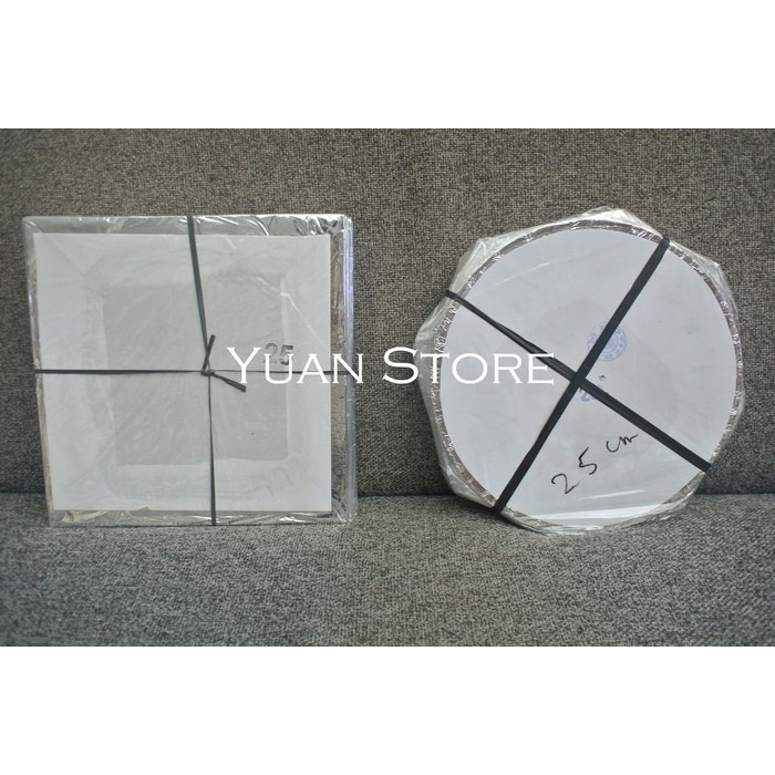 

Triplek 25 Ecer| Alas Triplek Kue | Alas Kue | Tatakan Kue Tart | Alas