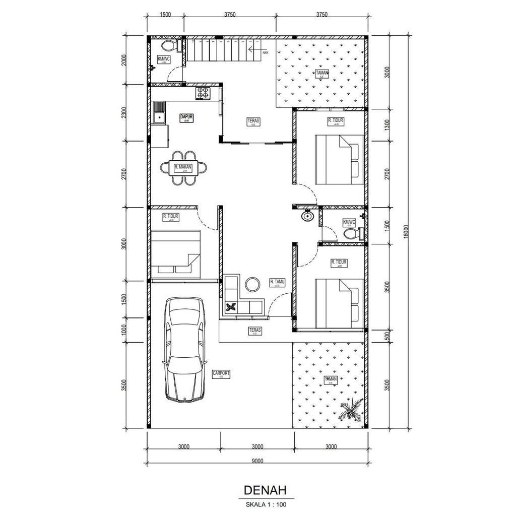 Jual Jasa Gambar Denah Rumah Arsitektur Desain Rumah Minimalis Indonesia Shopee Indonesia