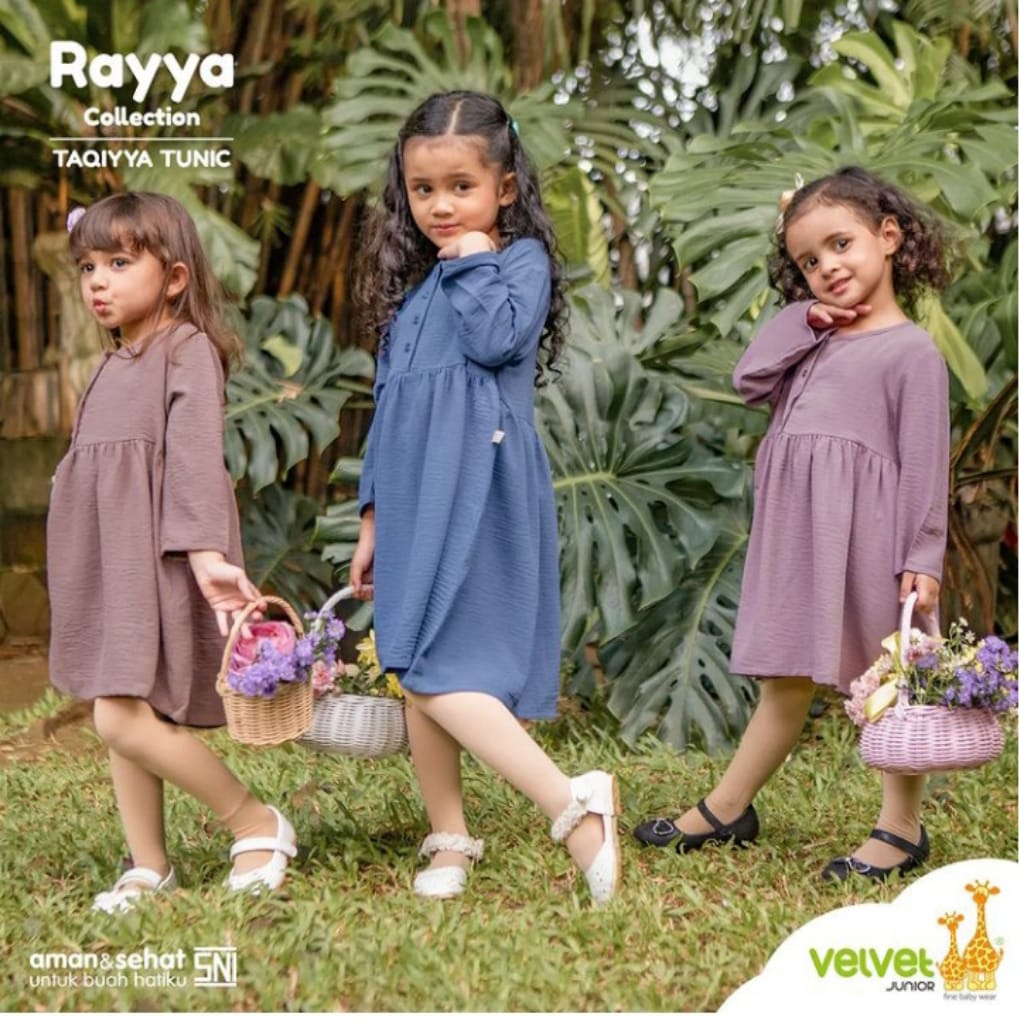 Velvet Junior Rayya Collection Tunic Terbaru