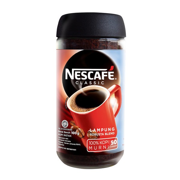 

NESCAFE Classic Lampung Robusta Blend 100gr