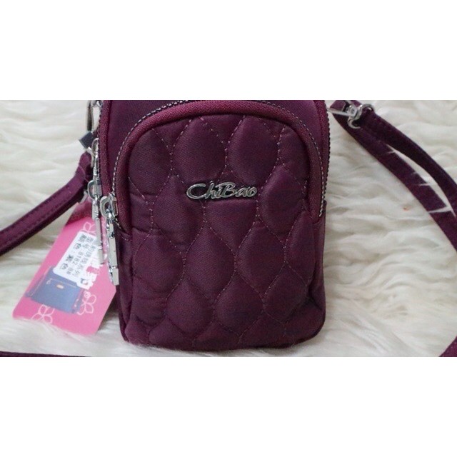 Tas Wanita Import Jinjing Selempang CHIBAO CB8182 8182 CB8182-8 8182-8 Bordir Ketupat Logo Huruf