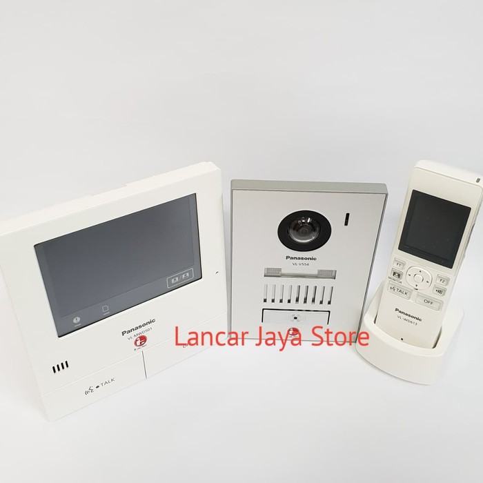 Video Door Phone Panasonic VL-SWD501BX Video Wireless Doorphone - Putih
