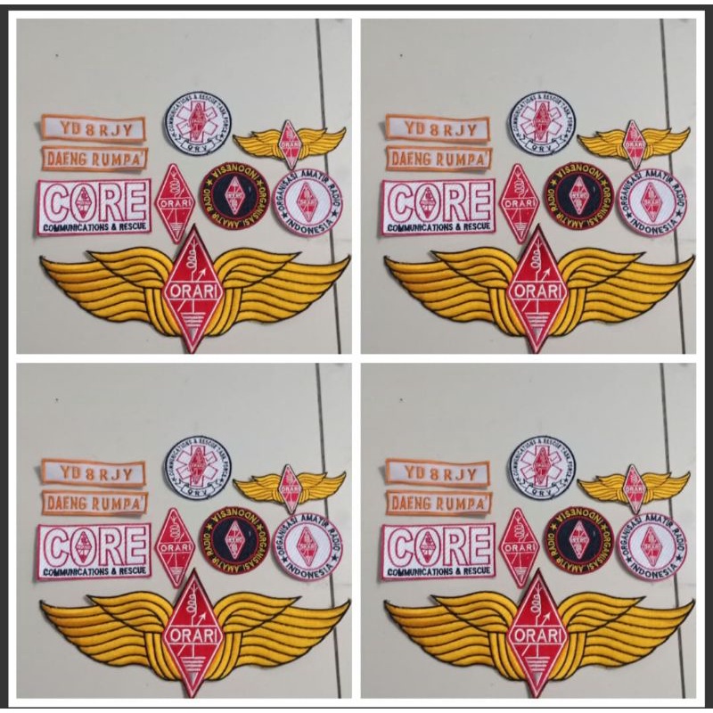 BORDIRAN LOGO ORARI SATU SET