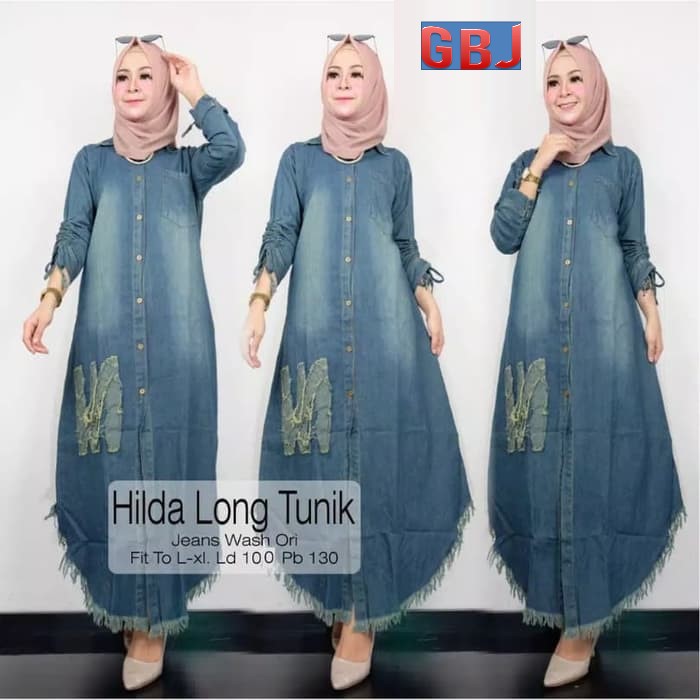 HILDA LONG TUNIK / VINI TUNIK / MOANA TUNIK /  BR