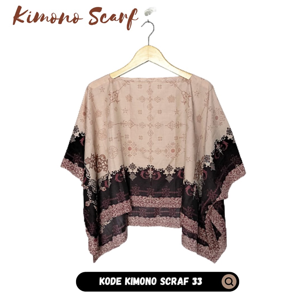 KIMONO SCARF PREMIUM//MUDYMUDY