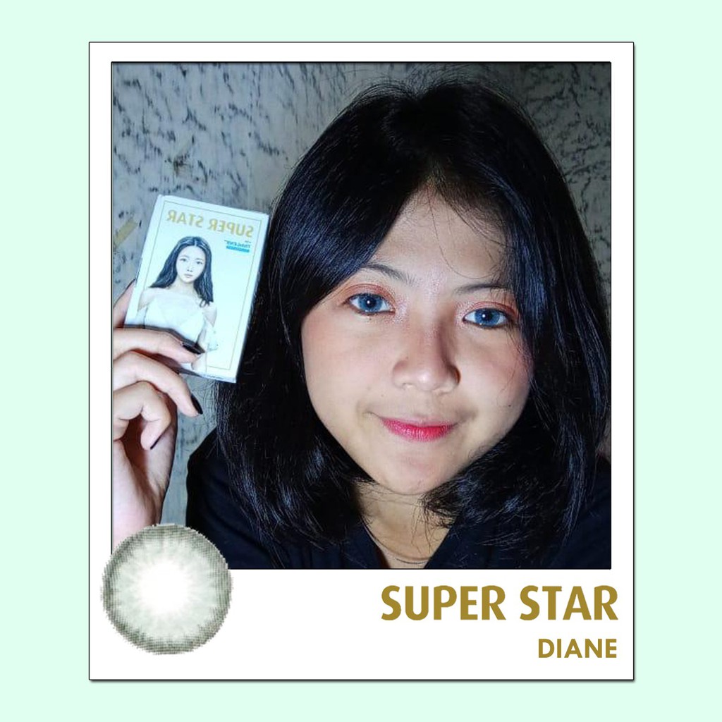 Superstar Diane softlens warna  bulanan